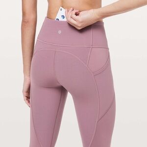 lululemon athletica Mauve Leggings